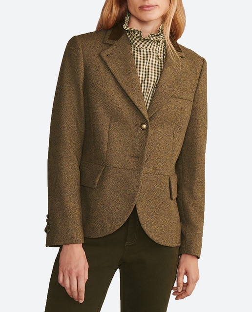 Imagen 0 de Chaqueta de mujer hípica de lana