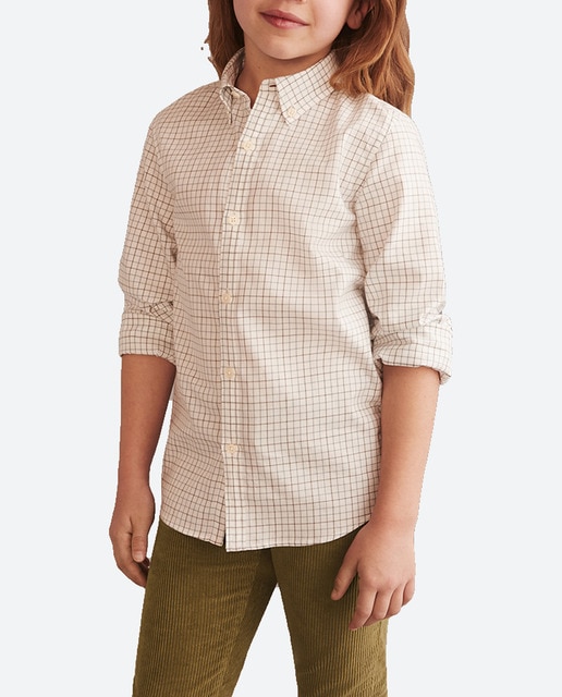 Imagen 0 de Camisa cuadros medianos de niño