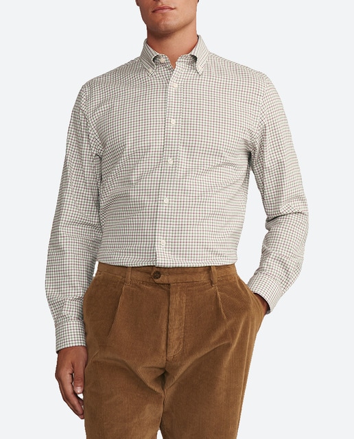 Imagen 0 de Camisa botón down de hombre multicuadro