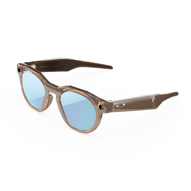 Imagen 0 de Gafas de sol inteligentes Oakley | Meta HSTN, Montura marrón ahumado, lentes Prizm azules polarizadas