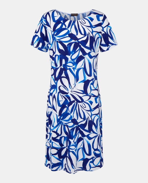 Imagem 0 de Vestido estampado com manga curta