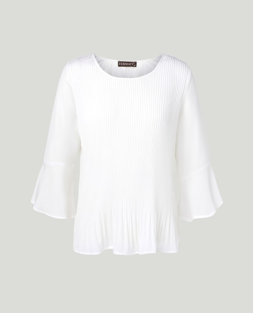 Imagem 0 de Blusa lisa com manga 3/4