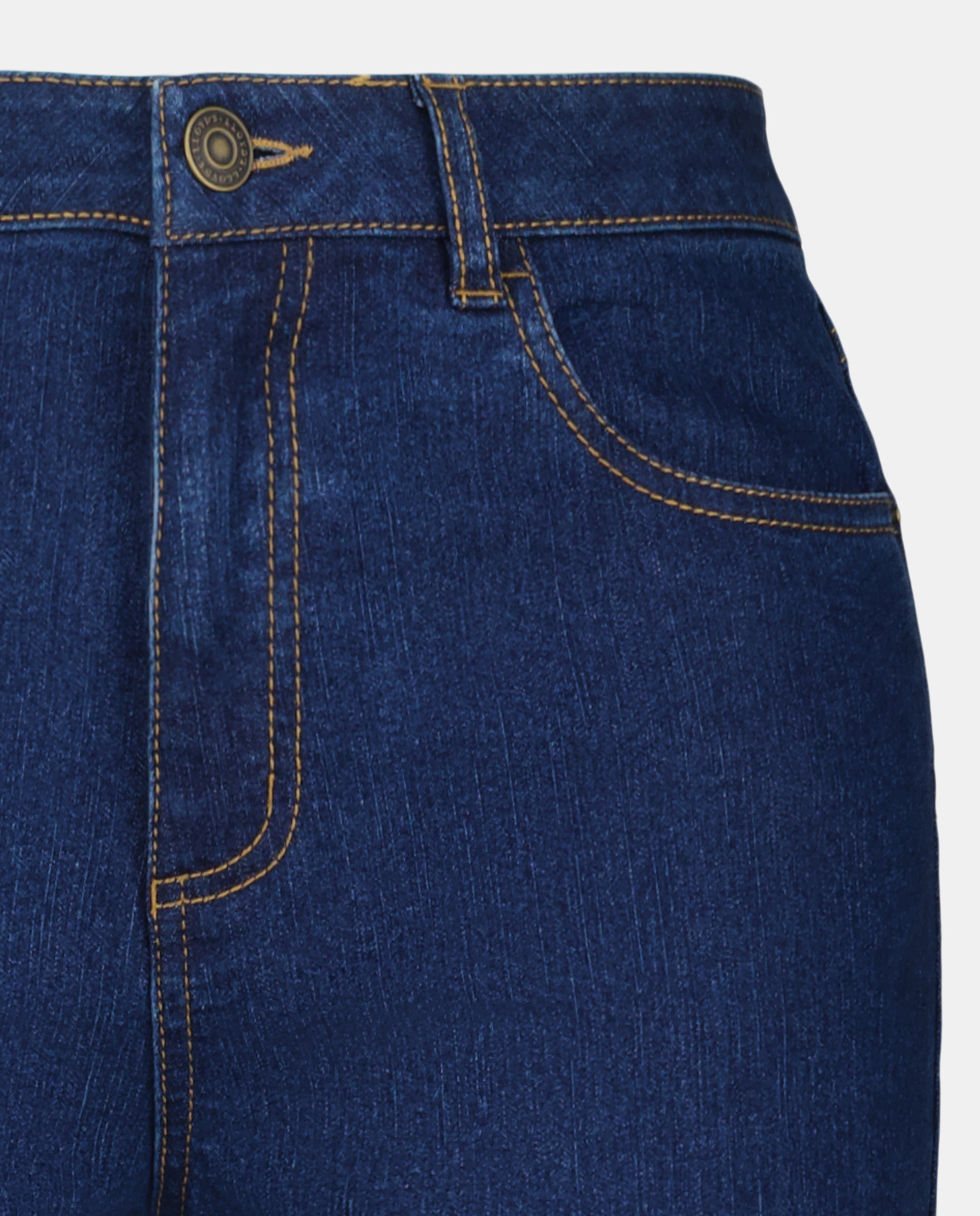 Jeans Regular com 5 Bolsos Azul pálido-6