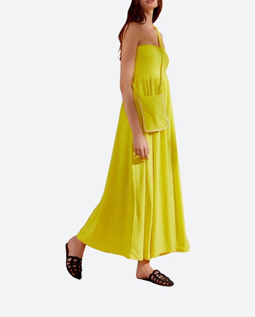 Imagen 0 de Vestido punto smock toalla