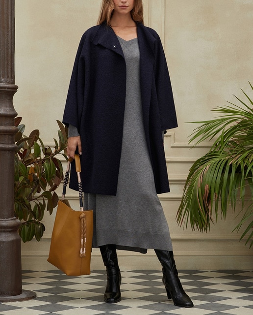 Imagen 0 de Abrigo lana de mujer