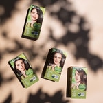 Haarfärbemittel Dunkelblond 6N Gel permanente Farbe ohne Ammoniak Box 1 Einheit