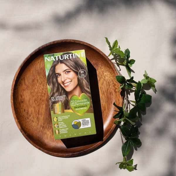 Haarfärbemittel Dunkelblond 6N Gel permanente Farbe ohne Ammoniak Box 1 Einheit