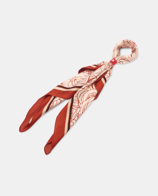 Imagem 0 de Lenço com Estampado de Rosas