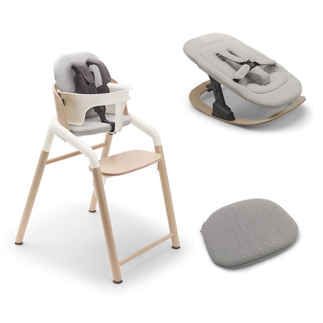 Imagen 0 de Pack completo Trona Bugaboo Giraffe natural