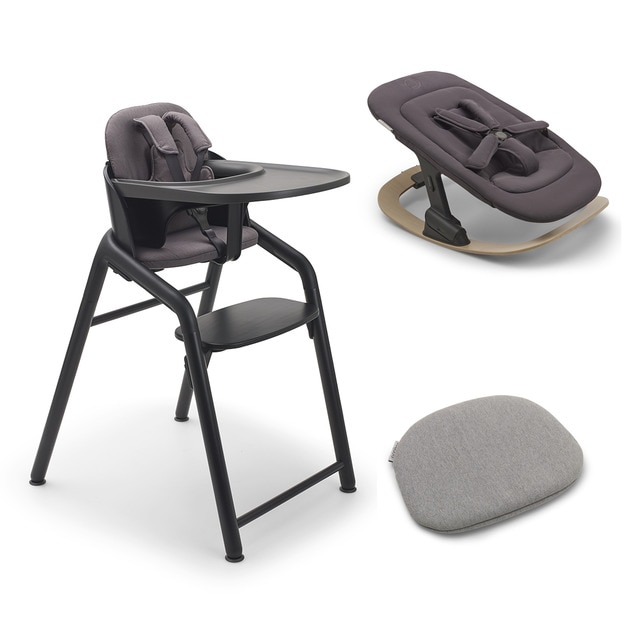Imagen 0 de Pack completo Trona Bugaboo Giraffe negro