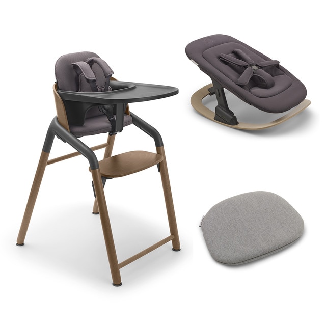 Imagen 0 de Pack completo Trona Bugaboo Giraffe gris
