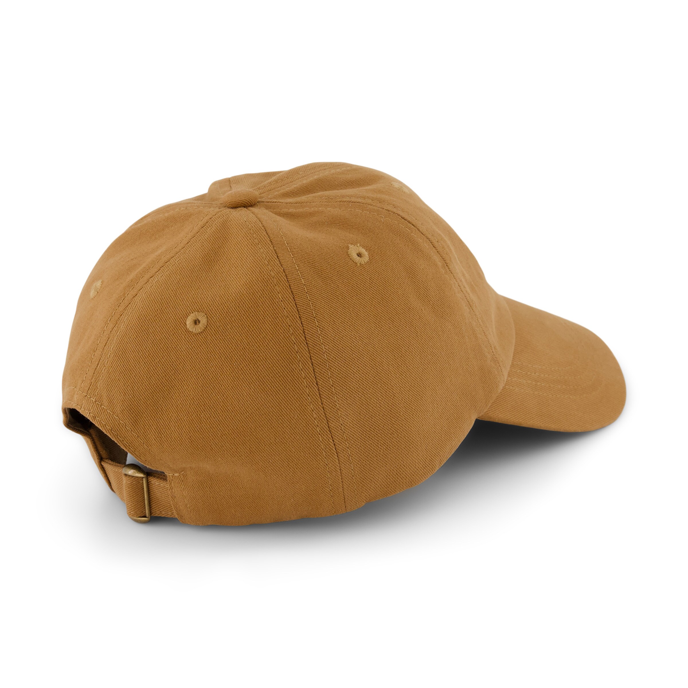 Boné de Sarja com Lavagem Bege-2
