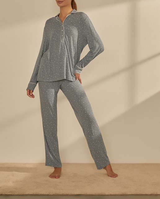 Imagen 0 de Pijama estampado estrellas de mujer