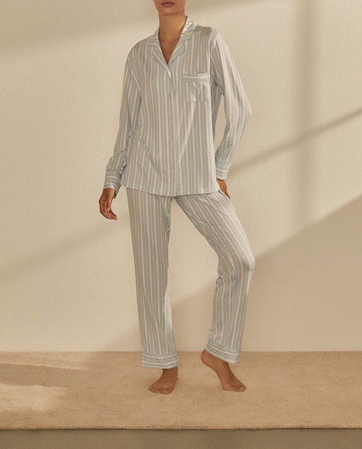 Imagen 0 de Pijama camisero cuadros de mujer