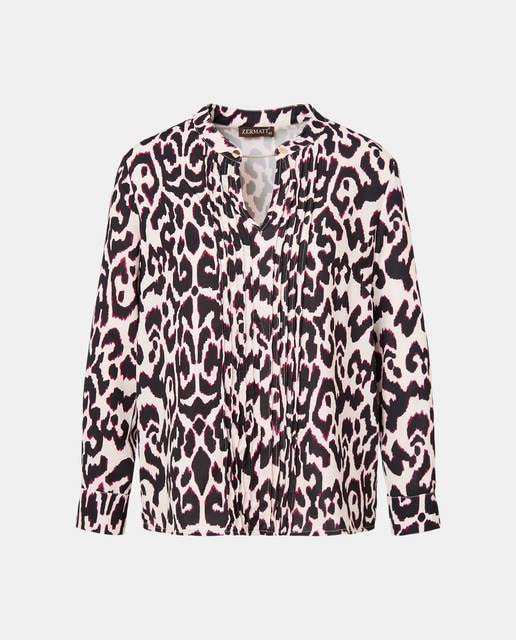 Imagen 0 de Blusa de mujer estampada manga larga