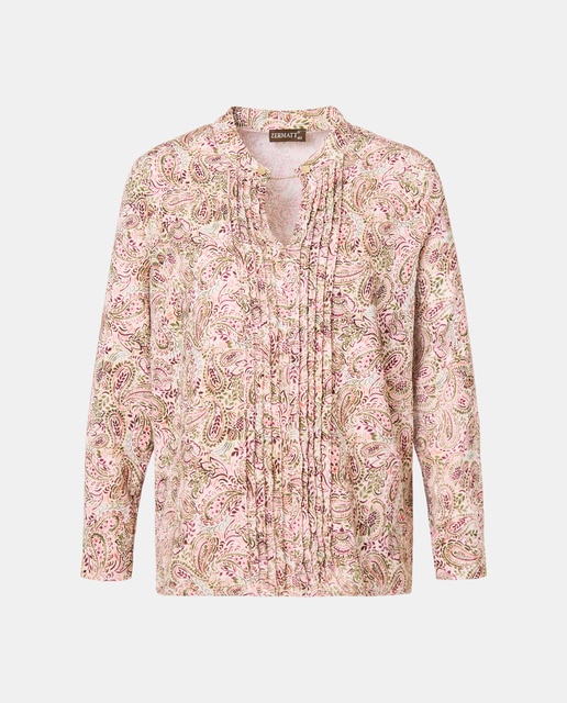 Imagen 0 de Blusa de mujer estampada manga larga