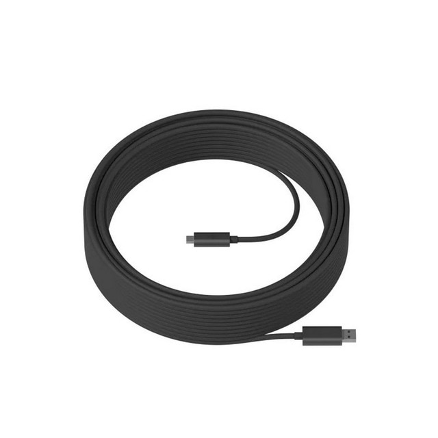 Imagem 0 de Cabo de Carregamento Logitech Strong USB SuperSpeed de 10 m - Cinzento