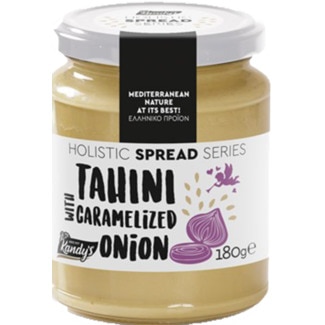 Pasta de Cebola Caramelizada Tahini frasco 180 g - Kandylas