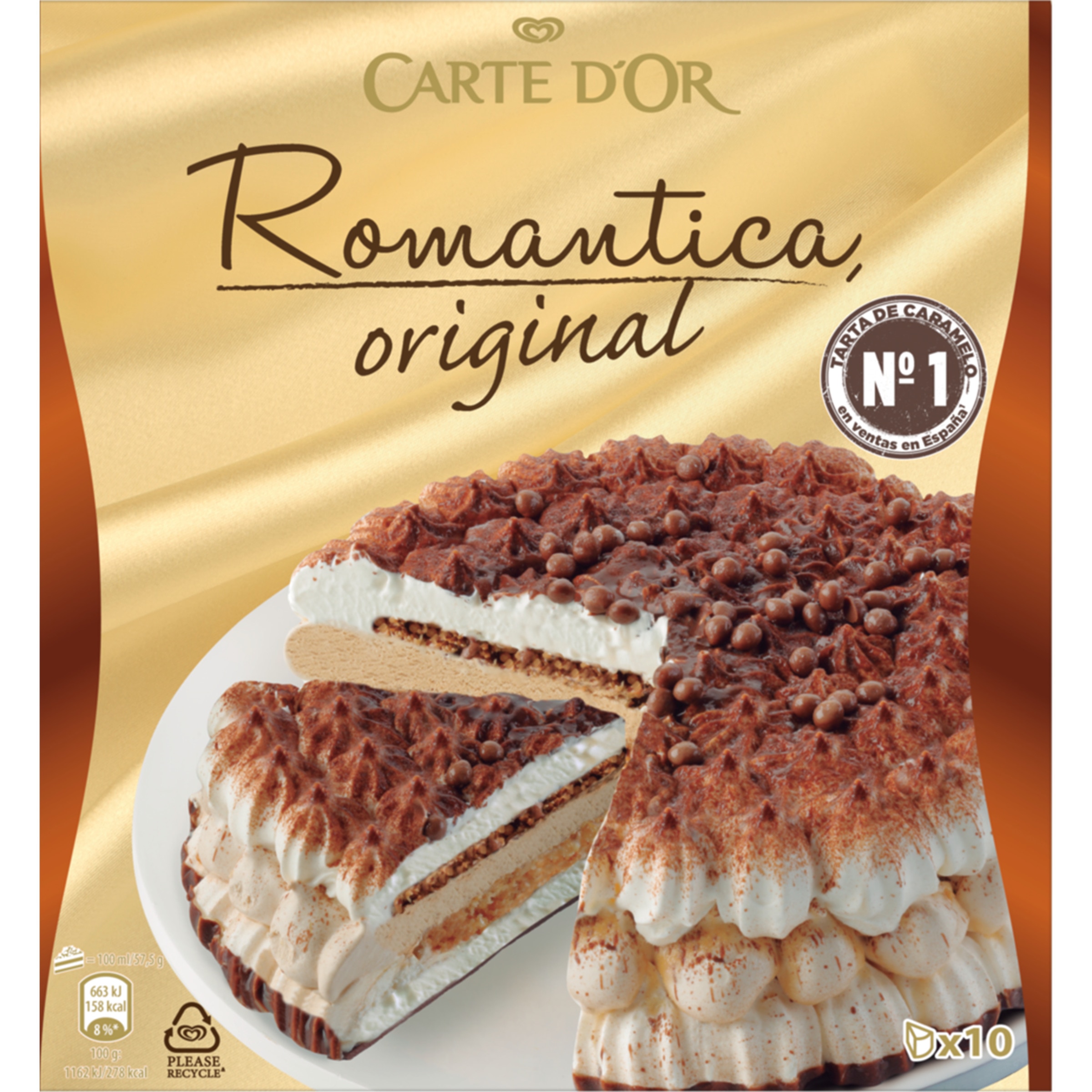 Gelado Românticas embalagem 1000 ml
