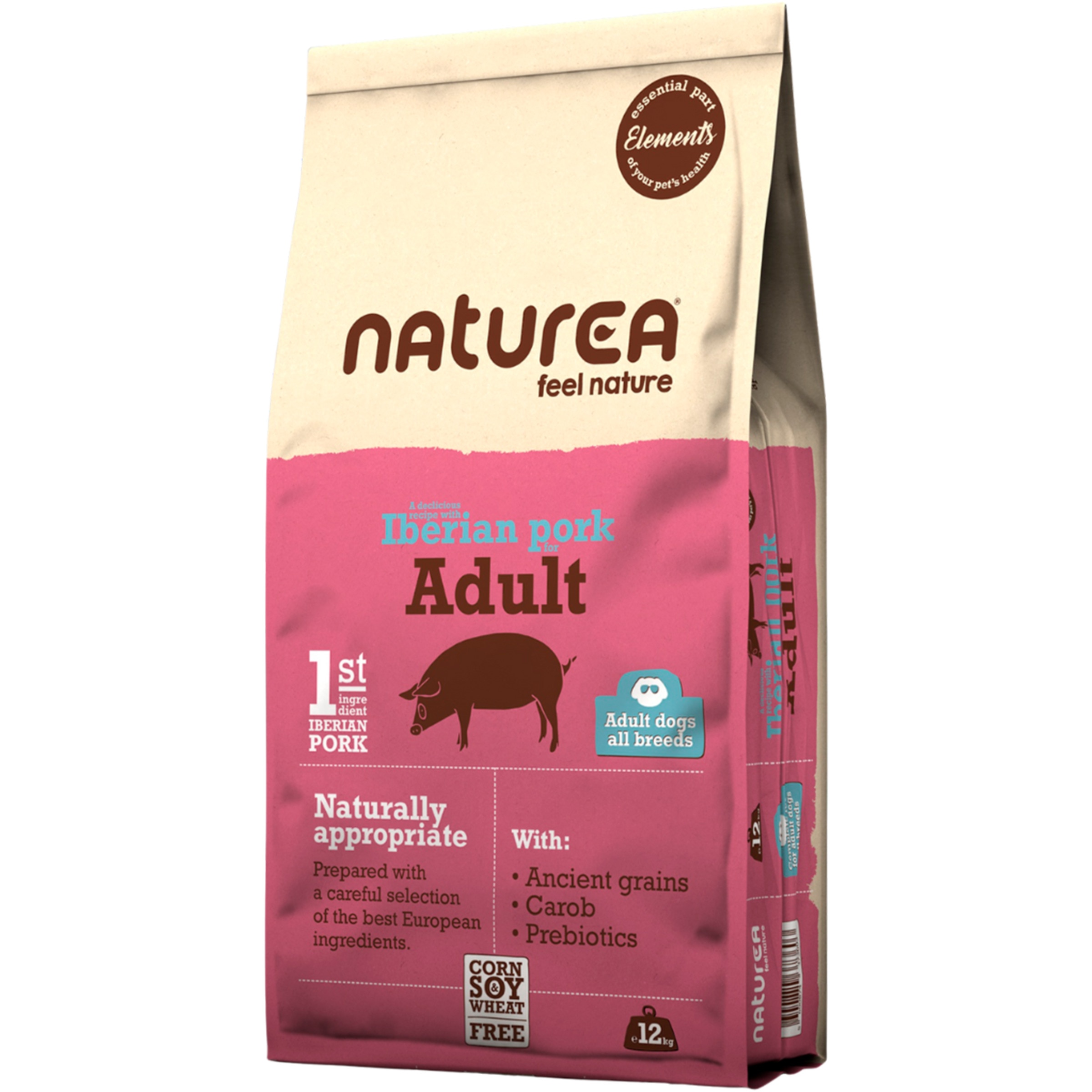 Alimento Seco para Ibérico Porco embalagem 12 kg