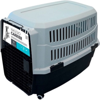 Transportadora XL Preta e Cinza 1 embalagem - M-pets