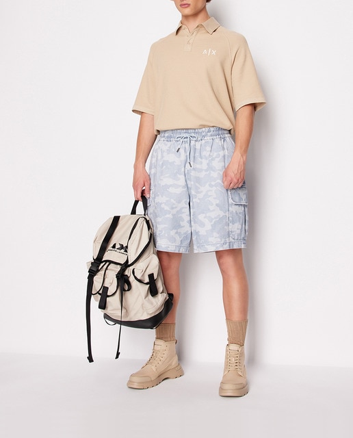 Imagen 0 de Bermudas de hombre de algodón orgánico camo print
