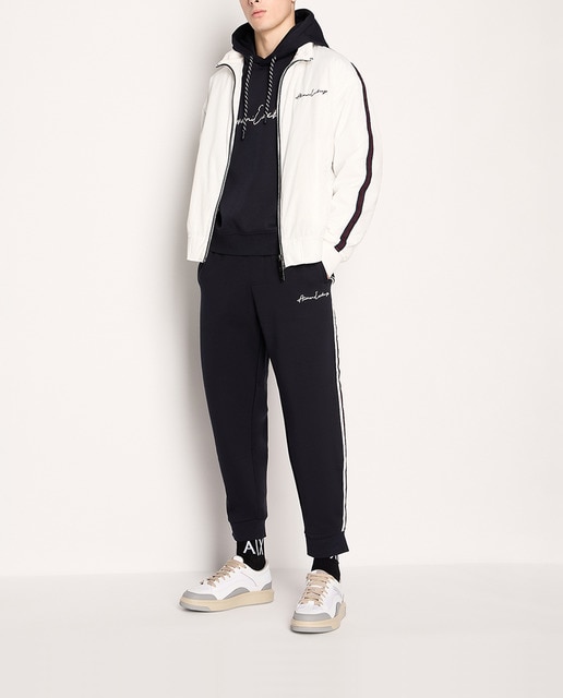 Imagen 0 de Pantalón de hombre jogger con logo a contraste