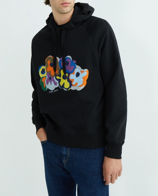 Imagen 0 de Sudadera de hombre con capucha y dibujo