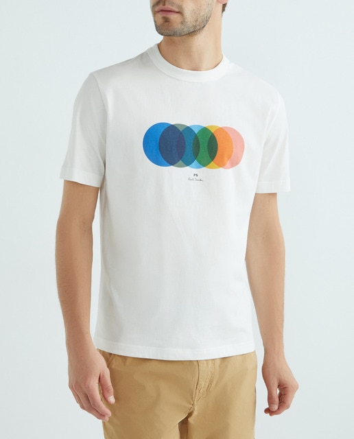 Imagen 0 de Camiseta de hombre manga corta círculos