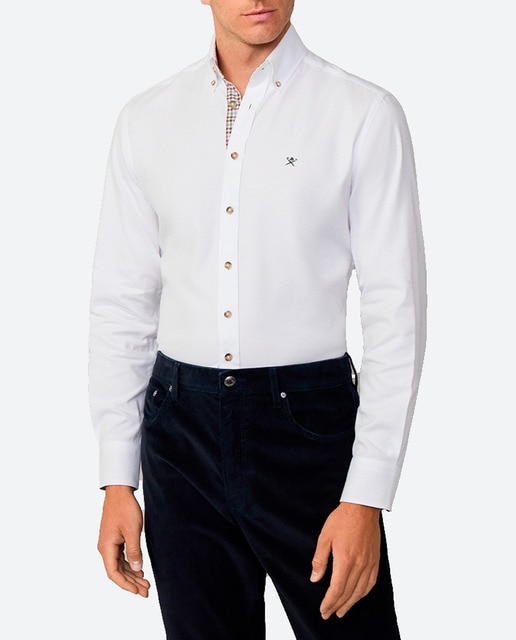 Imagen 0 de Camisa de hombre de franela corte classic tallas grandes