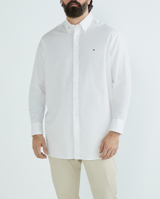 Imagen 0 de Camisa lisa hombre tallas grandes