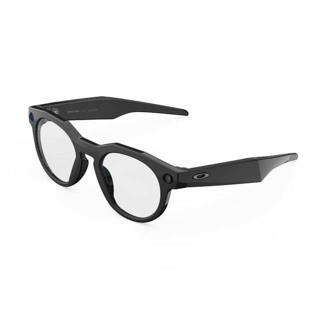 Imagen 0 de Gafas de sol inteligentes Oakley | Meta HSTN,  Montura negra, lentes transparentes