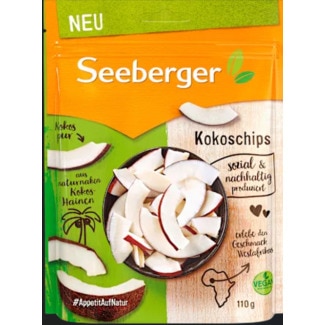 Chips de Coco embalagem 110 g - Seeberger