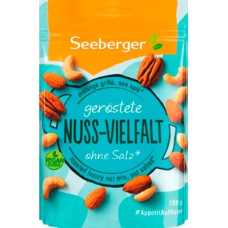 Mix de Frutos Secos Salgados embalagem 150 g - Seeberger