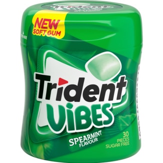 Pastilhas Vibes Spreamint embalagem 70,2 g - Trident