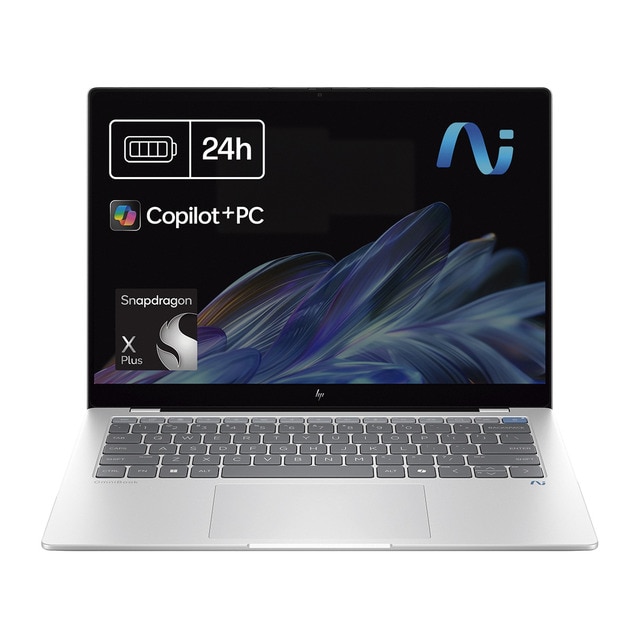 Imagen 0 de Portátil HP OmniBook X 14-fe1004ns Copilot+PC, QC Snapdragon X Plus X1P-42-100, 16GB, 512GB SSD, 14", W11