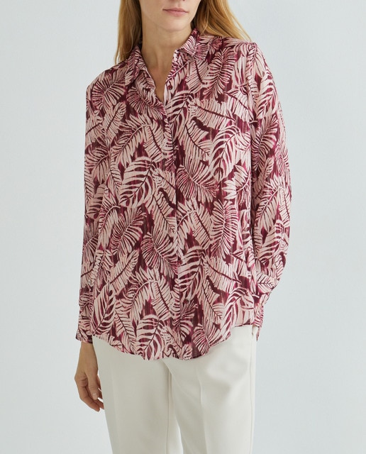 Imagen 0 de Blusa manga larga estampada