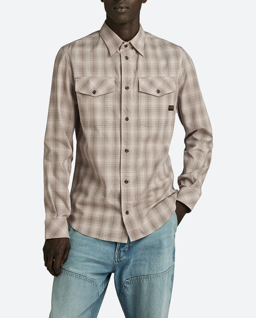 Imagen 0 de Camisa Marine de hombre de corte ajustado