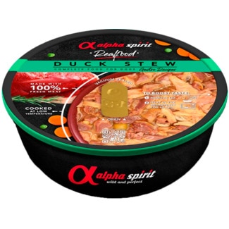 Alimento Húmido para Cão Pato embalagem 280 g - Alpha Spirit
