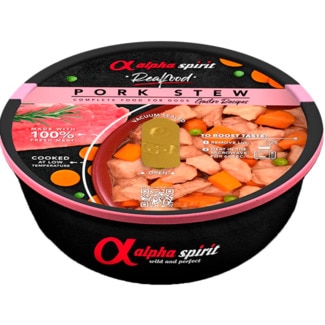 Alimento Húmido para Cão Porco embalagem 280 g - Alpha Spirit