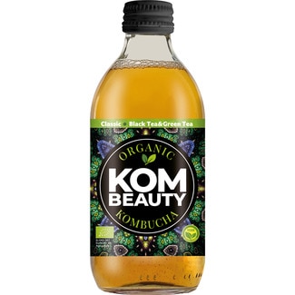 kombucha ecológica con té negro y te verde botella 33 cl envase de vidrio - Kombeauty