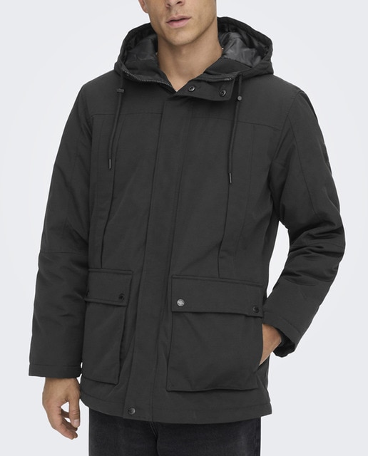 Imagen 0 de Parka de hombre con capucha