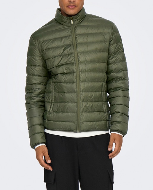 Imagen 0 de Chaqueta acolchada de hombre con capucha