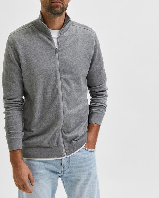 Imagen 0 de Cárdigan de hombre cremallera 100% algodón