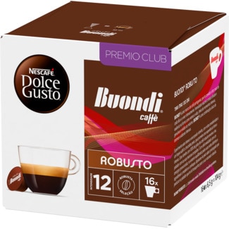 Cápsula de Café Expresso Boundi Robusto embalagem 16 unidades - Nescafé Dolce Gusto
