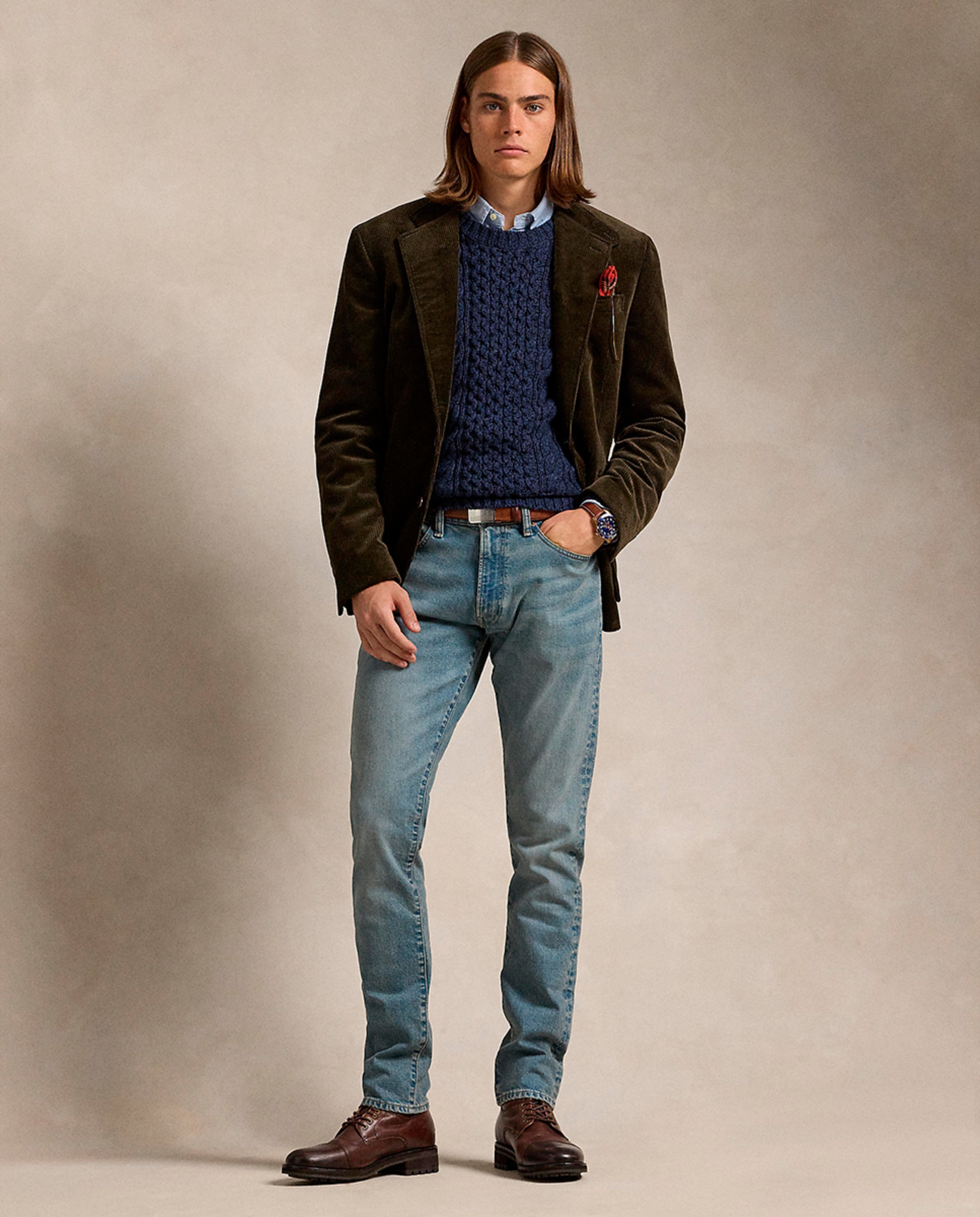 Jeggings Sullivan Slim Fit Azul Loft-1