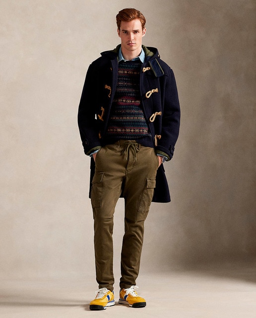 Imagen 0 de Pantalón cargo de hombre de algodón Slim fit