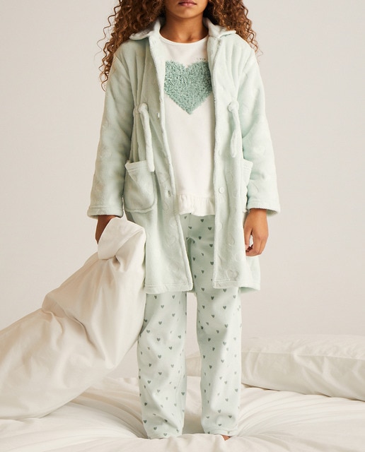 Imagen 0 de Bata básica de niña con estampado