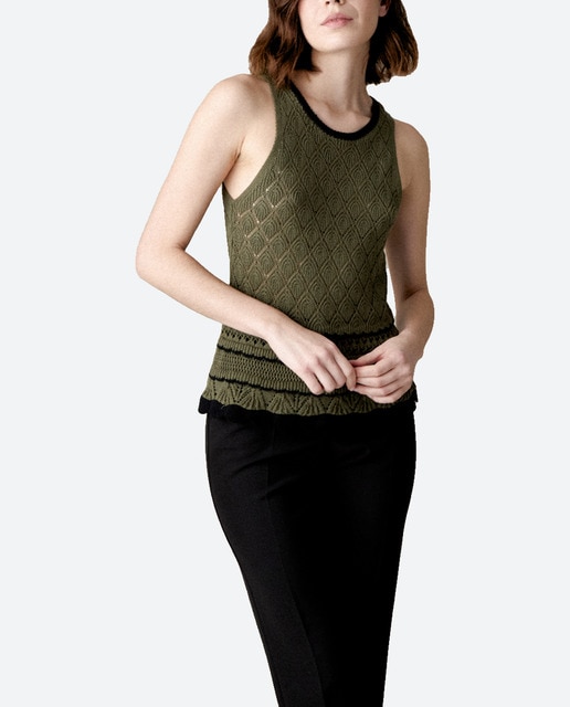 Imagen 0 de Top punto volante de mujer