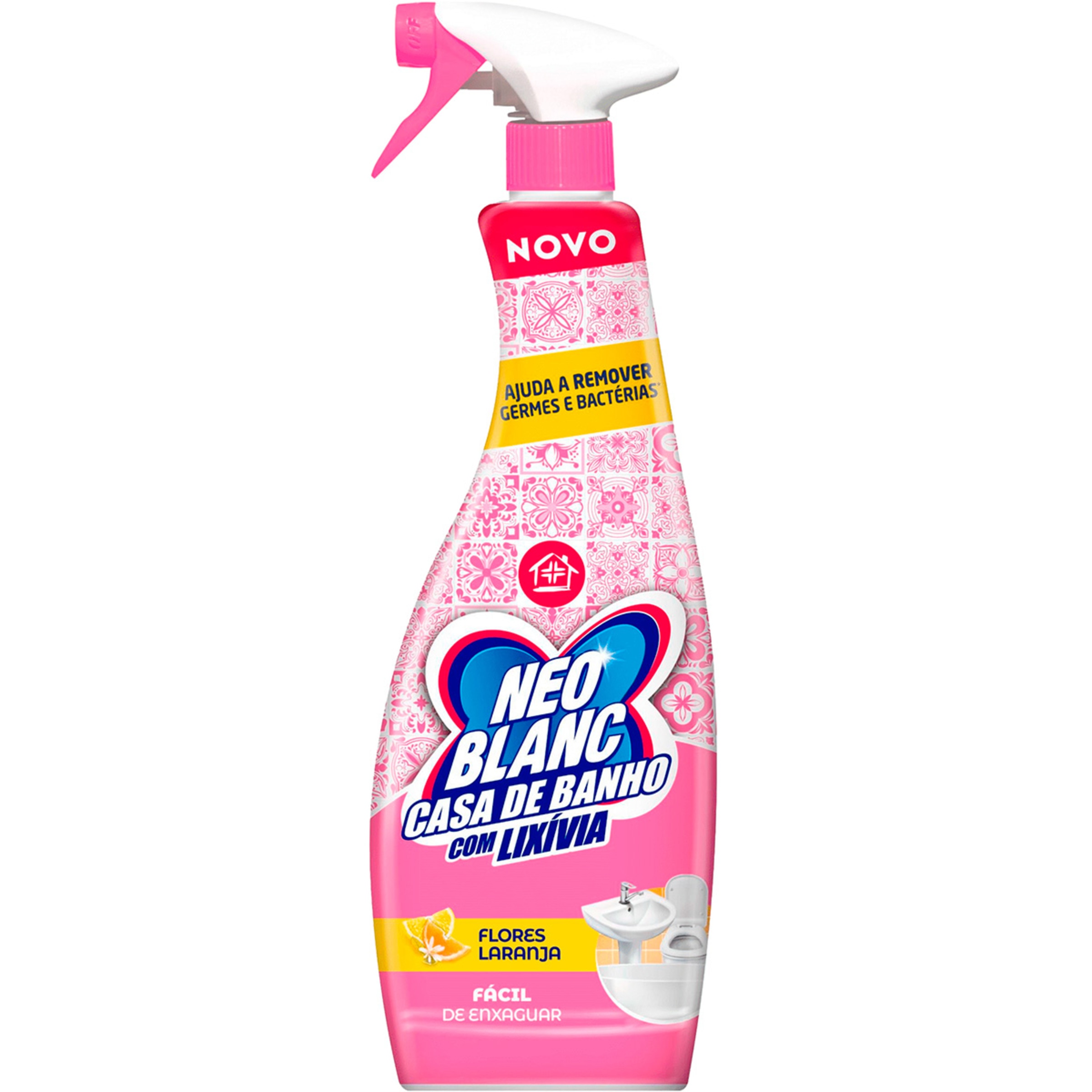 Desinfectante Elimina Vírus e Bactérias em Spray spray 750 ml